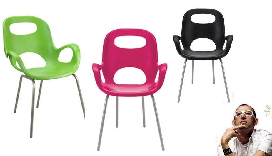 Cadeiras Oh! de Karim Rashid